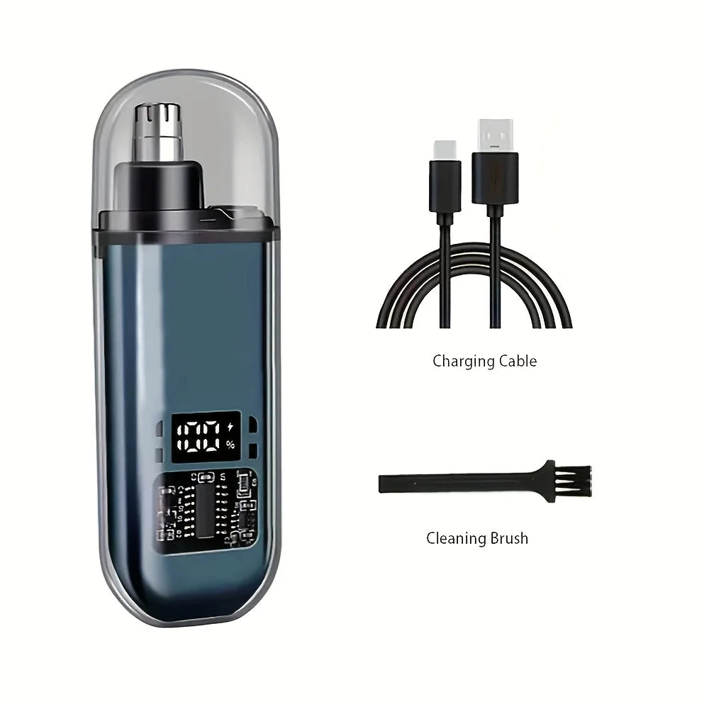 Cortadora de Pelo de Nariz y Oreja USB Portátil