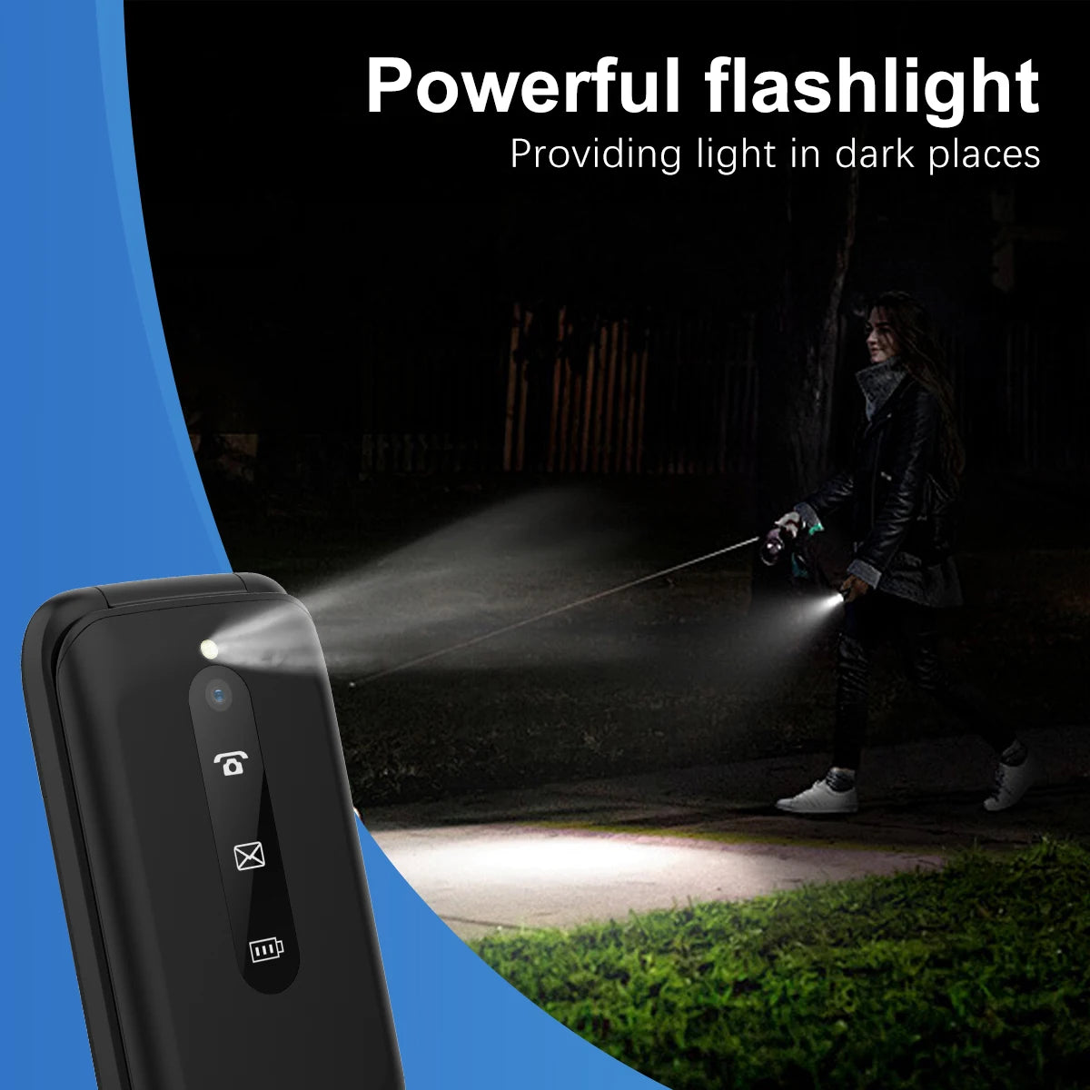 MKTEL M9 Flip teléfono móvil 2G 2,4 "pantalla 1000mAh batería Dual SIM doble modo de reposo MP3/MP4/FM Radio desbloqueado recurso para personas mayores teléfono