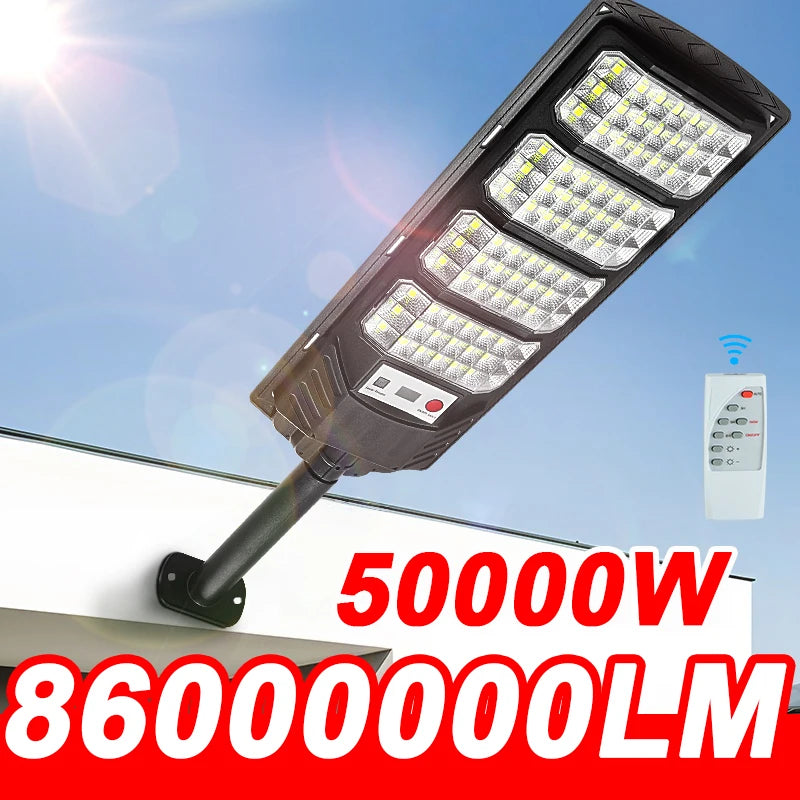 Reflector Solar LED con Sensor de Movimiento para Jardín, Impermeable IP65