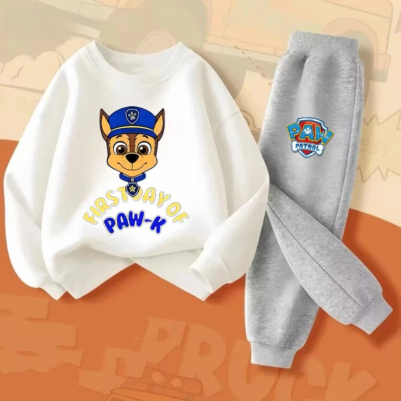 Conjunto deportivo para niños Paw Patrol con sudadera y pantalón