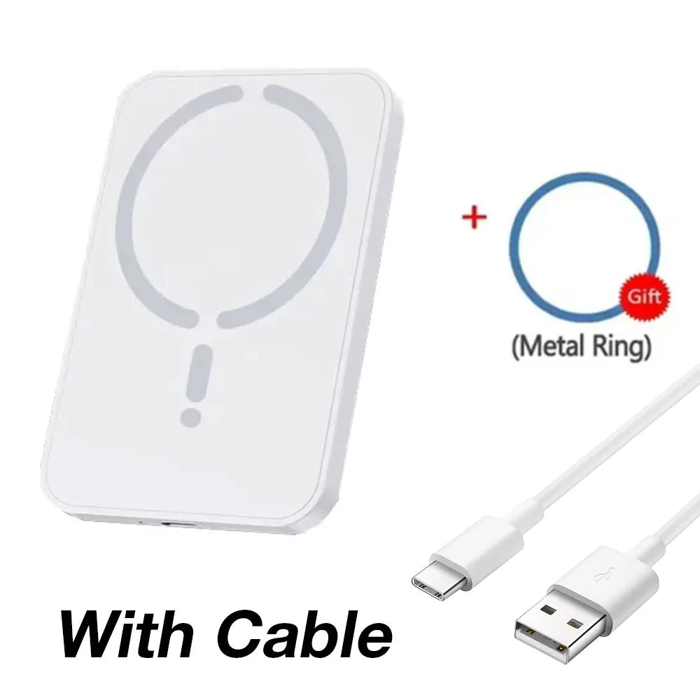 Cargador inalámbrico magnético para coche con soporte Magsafe y GPS