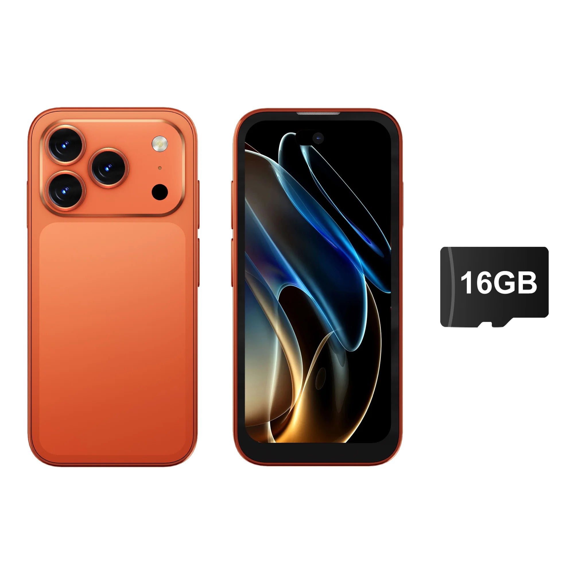Mini Smartphone SERVO 17 PRO MAX con Pantalla Completa de 3.75'', 3G WCDMA, Doble SIM, GPS, Desbloqueo Facial, Android, Teléfono Móvil Inteligente Pequeño