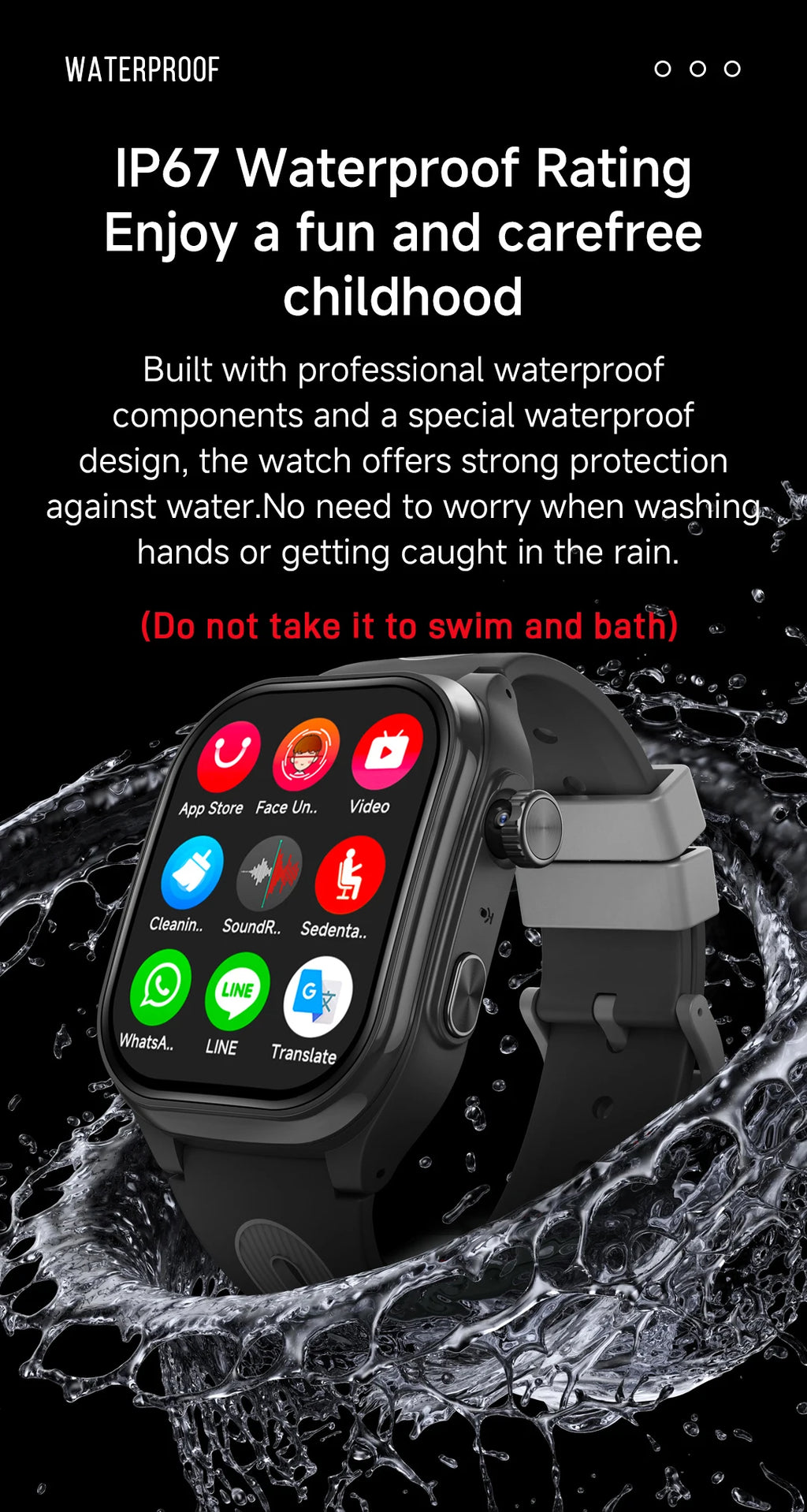 Reloj Inteligente Niños 4G GPS Videollamada SOS