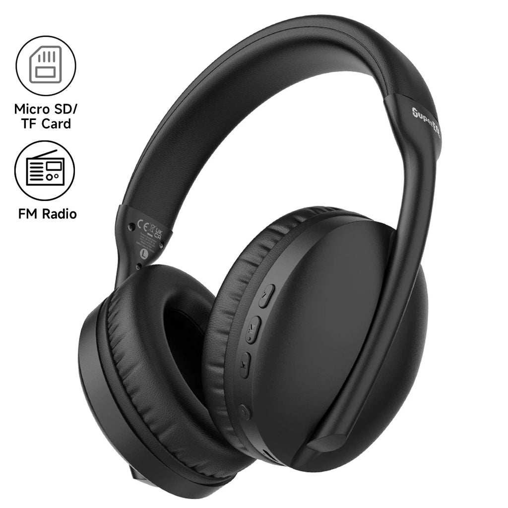 Auriculares Bluetooth Over-Ear TF Radio FM HiFi