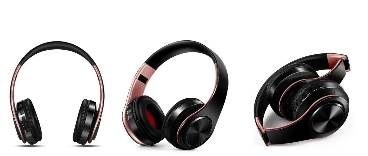 Auriculares Bluetooth 5.3 Inalámbricos con Micrófono y Radio FM