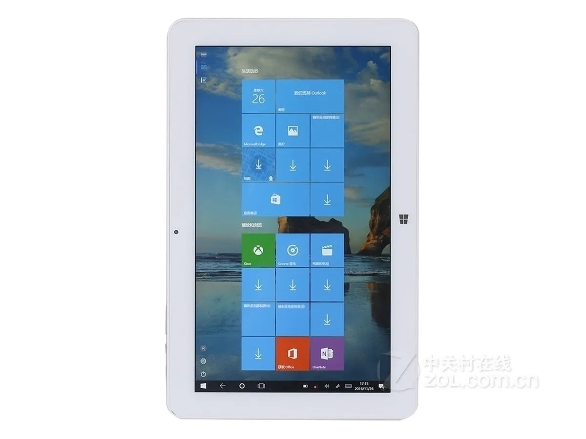 El más nuevo juego Play 10,6 "Windows 10 Tablet PC 4G RAM 128GB ROM 64 bits Intel Core m3-7Y30 Quad Core cámara Dual 1920x1080 IPS