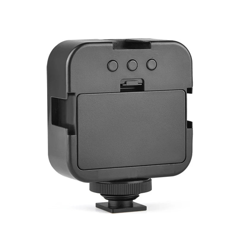 Luz LED de Relleno Recargable 6500K para Cámaras