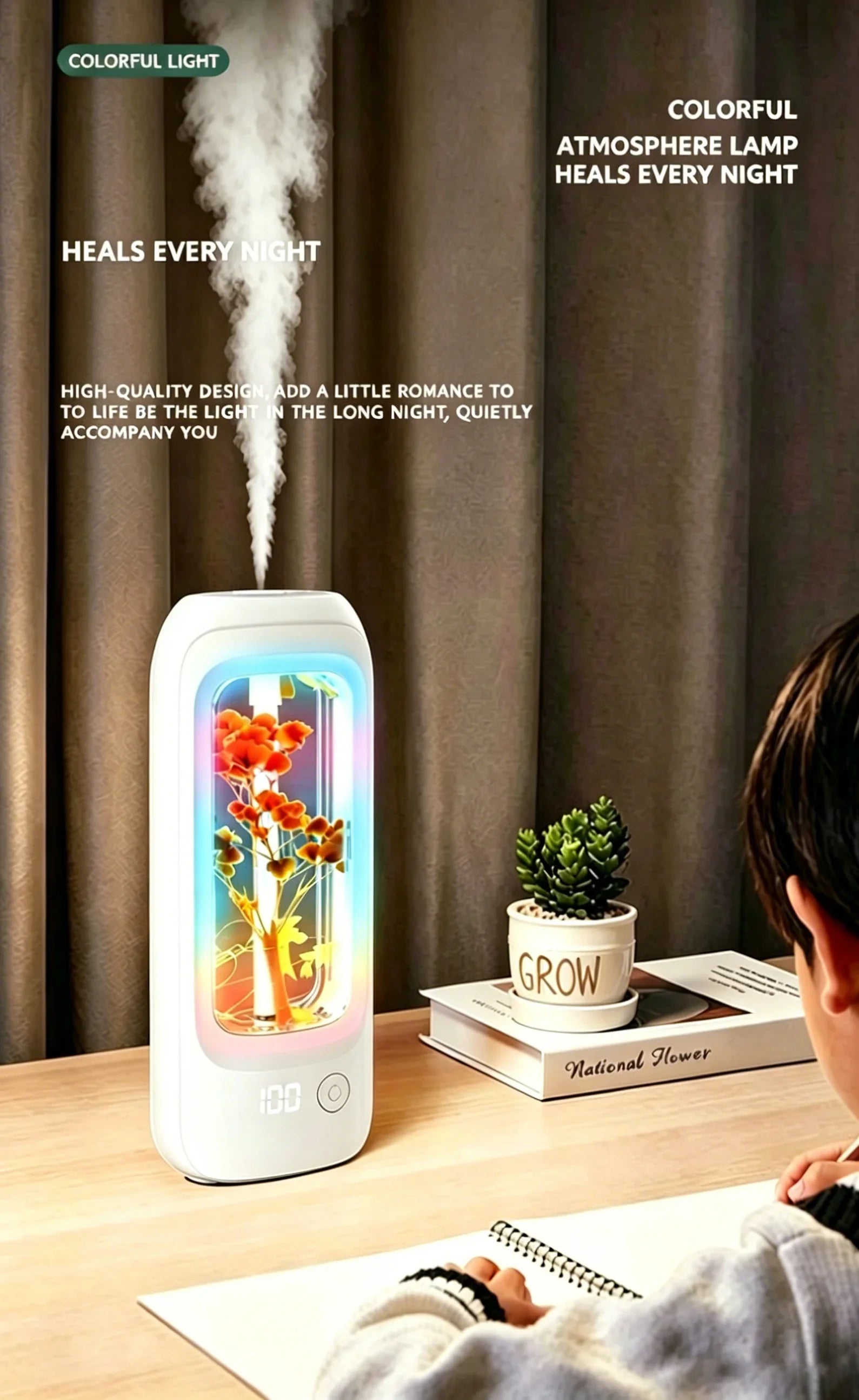 Difusor de Aroma Automático con 6 Modos para Hogar, Hotel y Baño