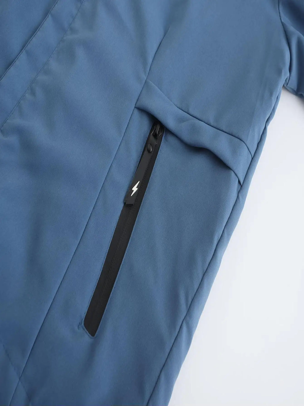 Chaqueta Estampada con Capucha para Hombre | Cierre Cremallera