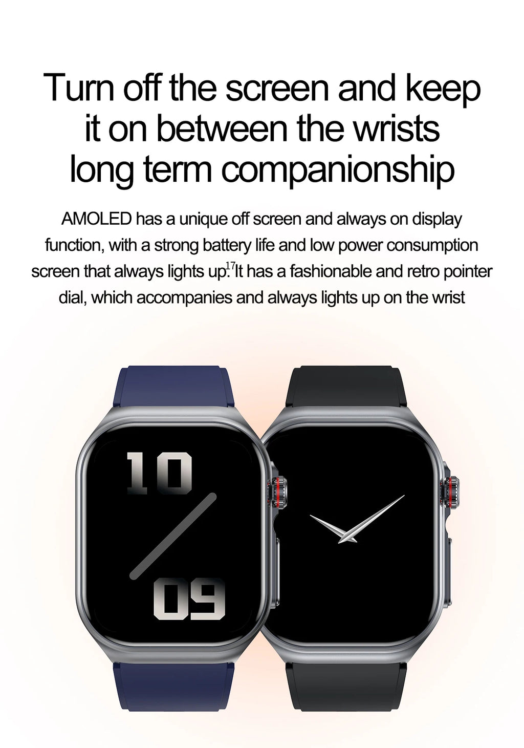 LIGE ET585 Reloj Inteligente AMOLED ECG
