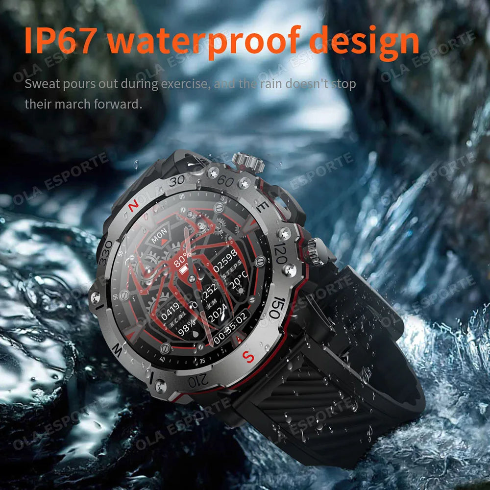 Reloj Inteligente GPS Doble Banda GNSS Militar