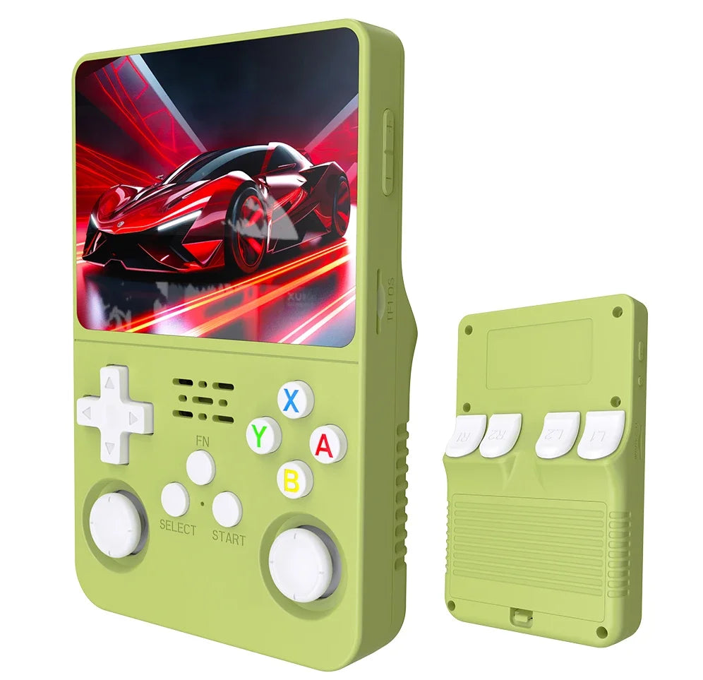 Consola de Videojuegos Retro R36S, Sistema Linux, Pantalla IPS 3.5 Pulgadas