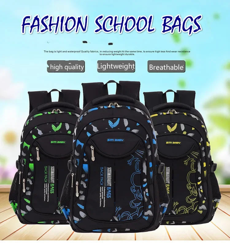 Mochila ortopédica impermeable para niños, mochilas escolares para niños, mochila escolar primaria, bolsa para libros