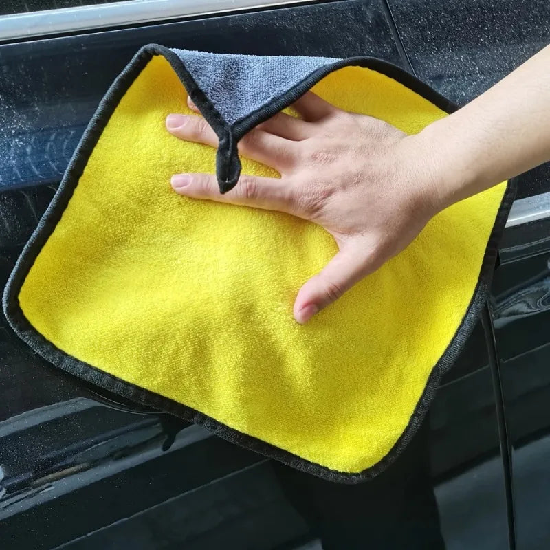 Toalla de microfibra para lavado de coches, 3/5/10 Uds., 30x30CM, paño de secado y limpieza para coche, paño para el cuidado, toalla para lavado de coches, toalla de cocina