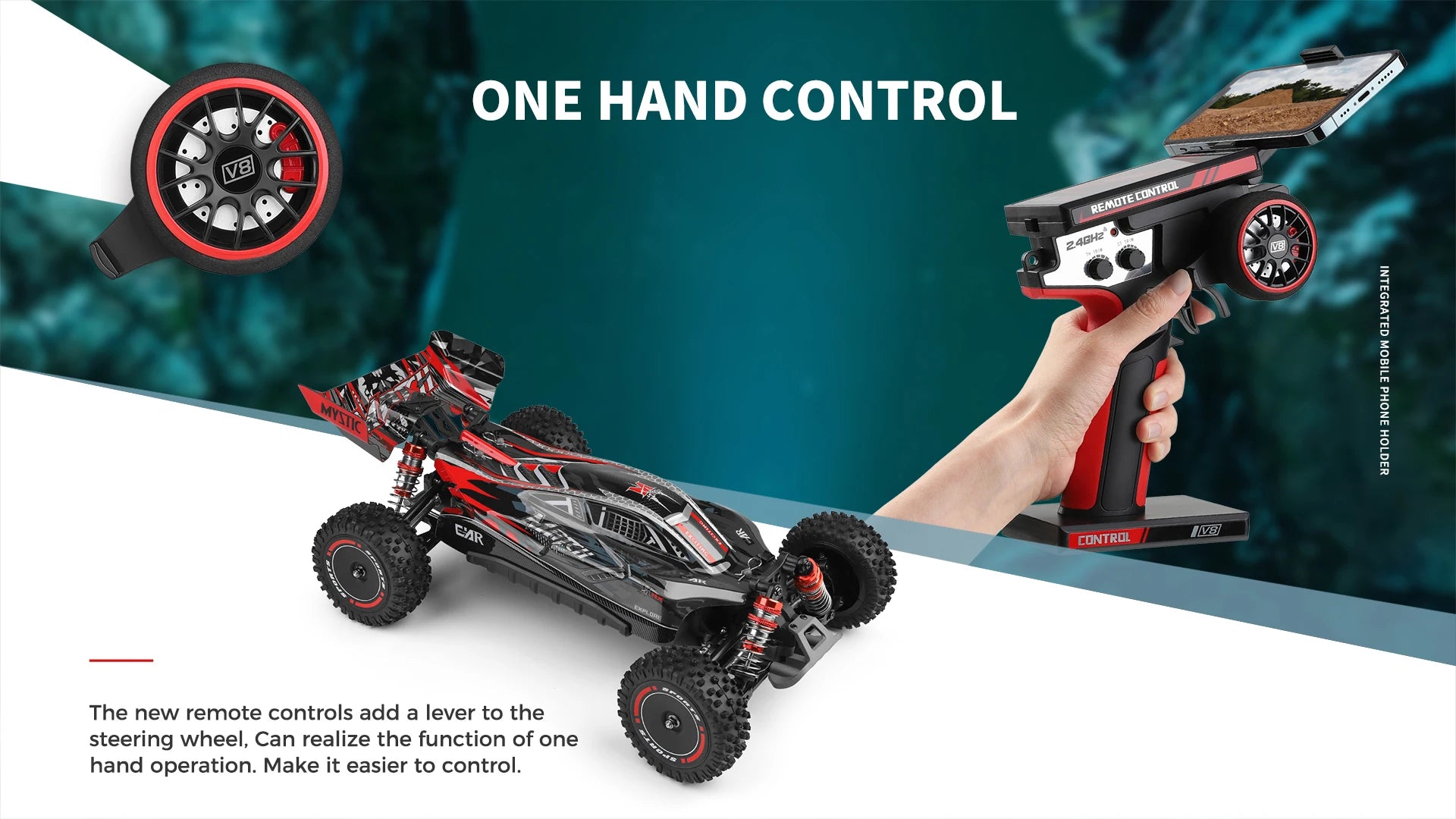 WLtoys 1/12 Autos RC 124008 124010 2.4G de Alta Velocidad   Coche de carreras teledirigido sin escobillas 4WD 60km/h, juguete para niños y adultos, regalo