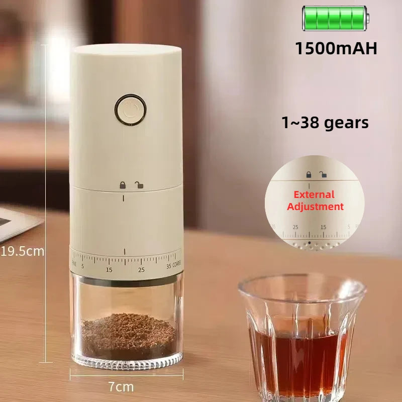 Molinillo de Café Eléctrico Portátil USB
