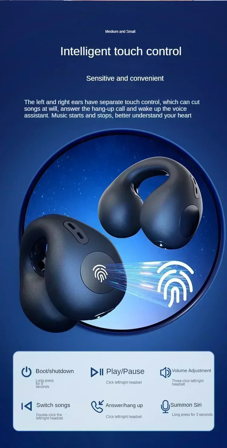 Auriculares Inalámbricos TWS T75 con Cancelación de Ruido ANC
