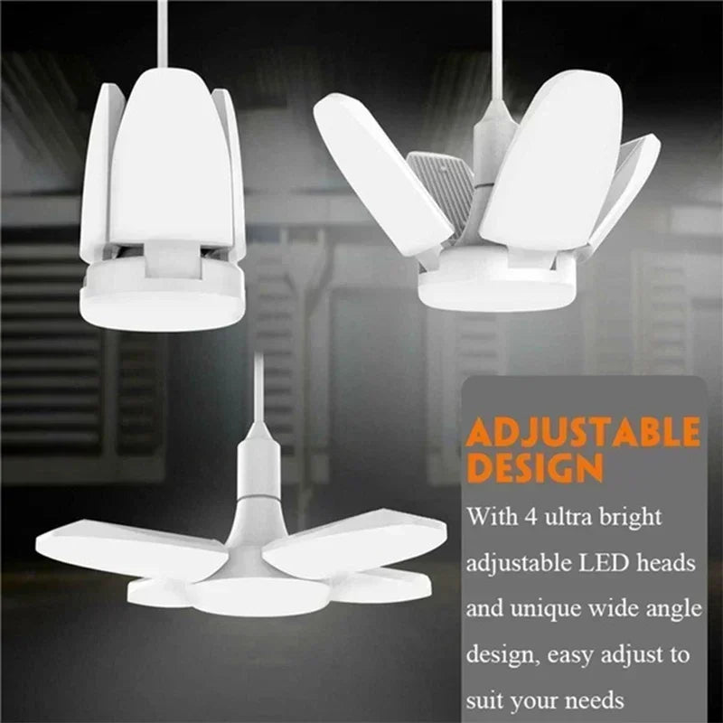 Bombilla LED Plegable 4 Cuchillas 6500K Sin Parpadeo
