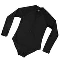 Traje de baño de una pieza con cremallera para mujer, estilo deportivo de playa de verano, nuevo traje de surf de manga larga con cremallera, traje de baño de una pieza para mujer