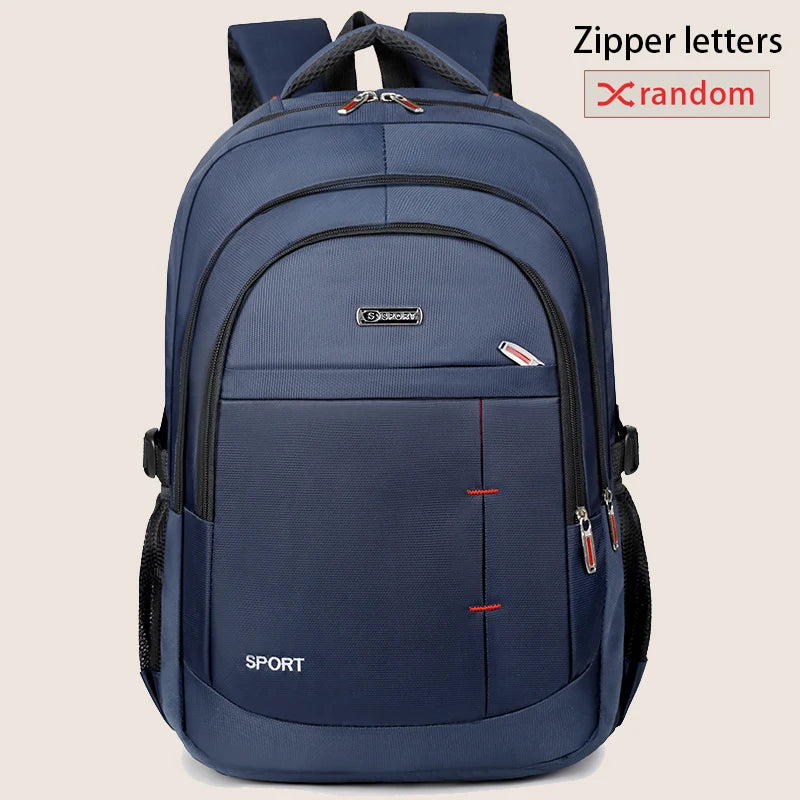 Mochila Unisex Impermeable para Laptop con Múltiples Bolsillos