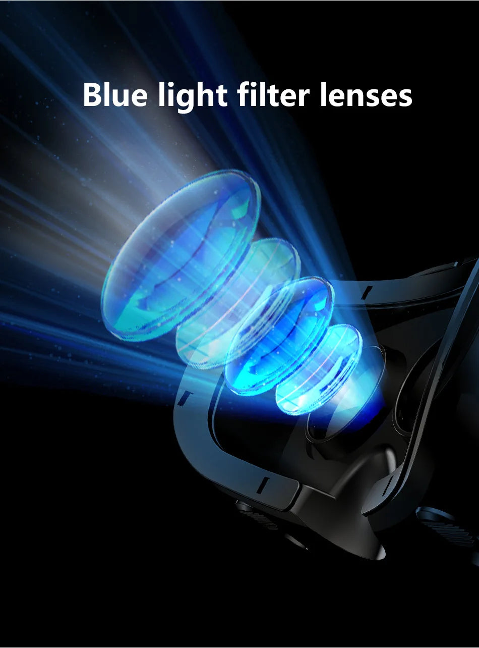 Gafas VR, Auriculares 3D, Dispositivos de Realidad Virtual, Casco, Lentes Viar, Gafas para Teléfono Inteligente, Controlador de Juegos Inteligente, Set de Gafas VR