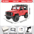 Coche RC Mangniu MN90 1/12 4WD con Luces LED Todoterreno