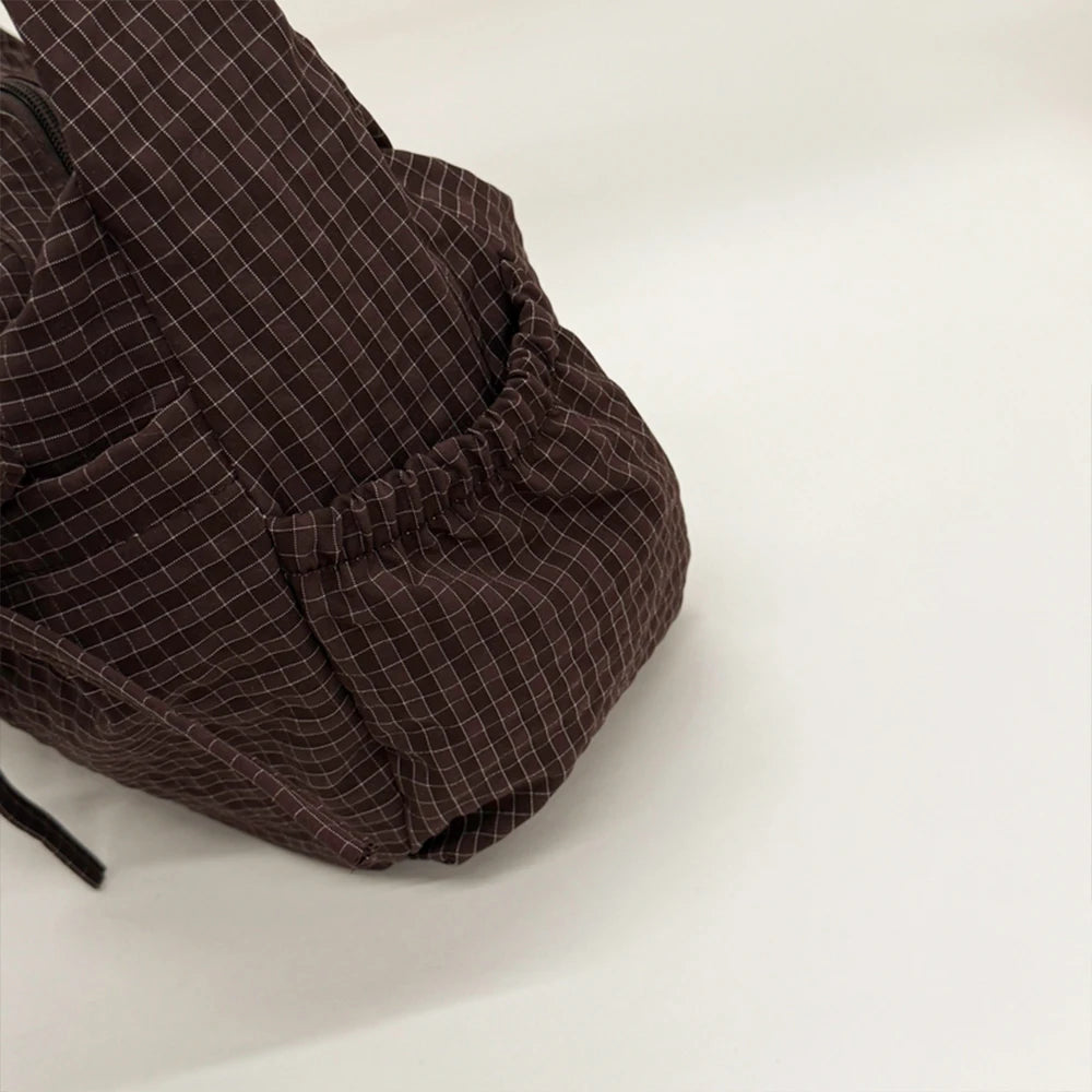 Bolso de Hombro Retro Coreano Unisex de Gran Capacidad
