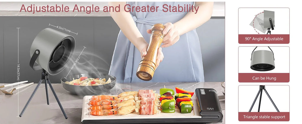 Mini Extractor de Campana para Cocina USB