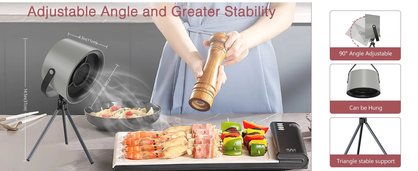 Mini Extractor de Campana para Cocina USB