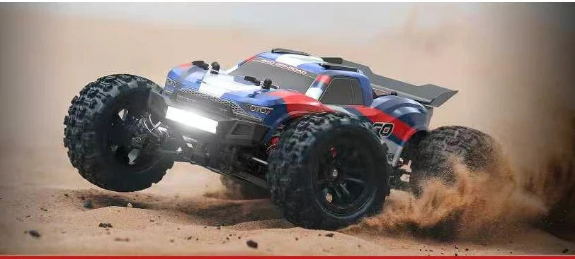 Coche RC 1/16 4WD sin Escobillas, 60 KM/H, Control Remoto 2.4G