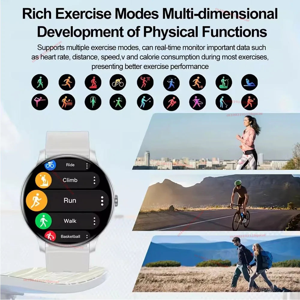 Nuevo Reloj Inteligente 2026 con Monitor de Ritmo Cardíaco y Sueño, Pantalla HD de 1.52, Bluetooth, Llamadas, Deportivo para Mujer, Compatible con Android e iOS, Hw12