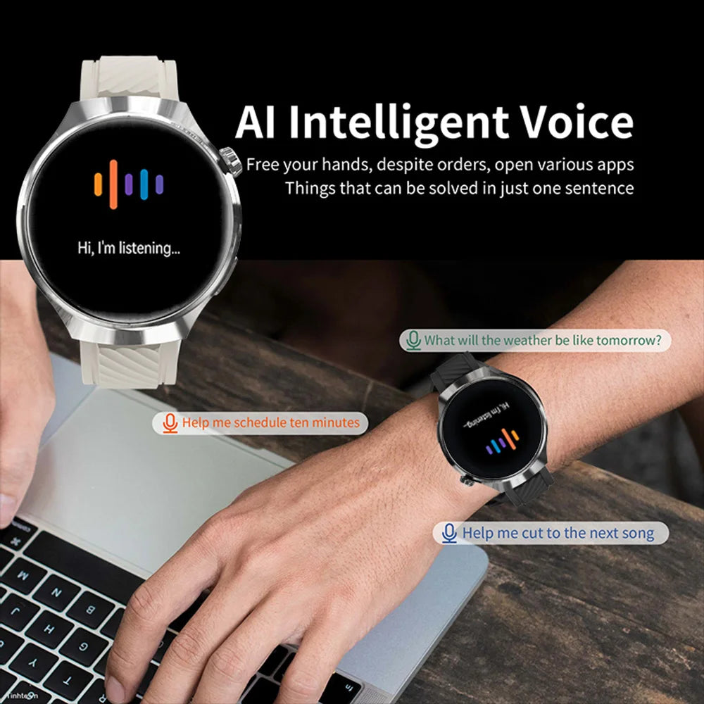 Reloj Inteligente Pro HD 1.52 Asistente de Voz