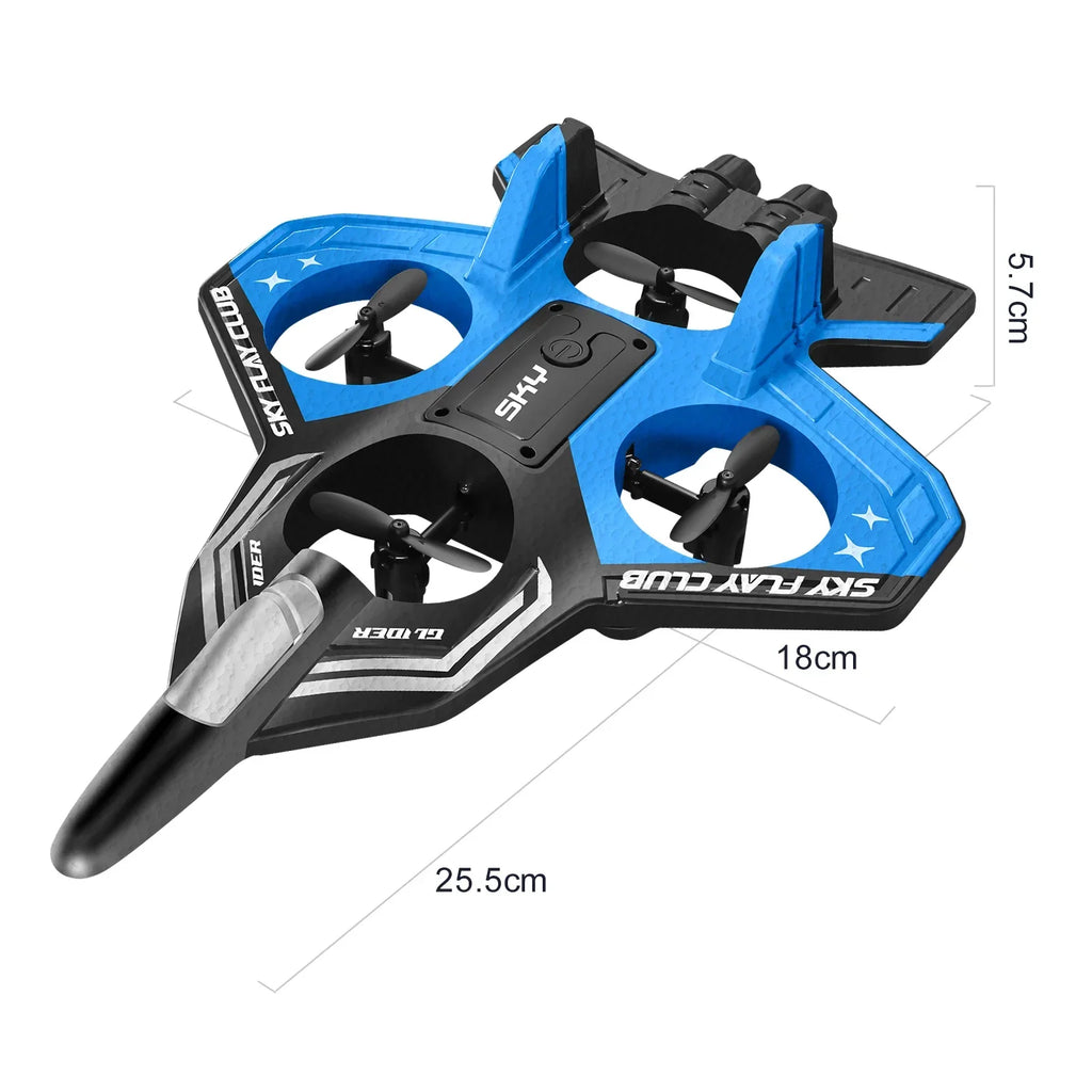 Dron RC Planeador YP3 con Luces LED y Control Remoto 2.4G