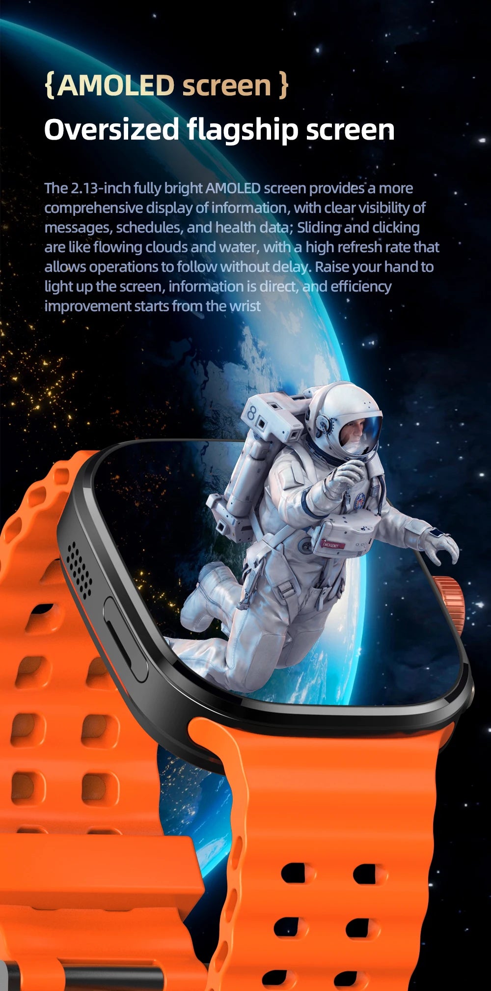 Reloj Inteligente P2 5G Android AMOLED Cámara