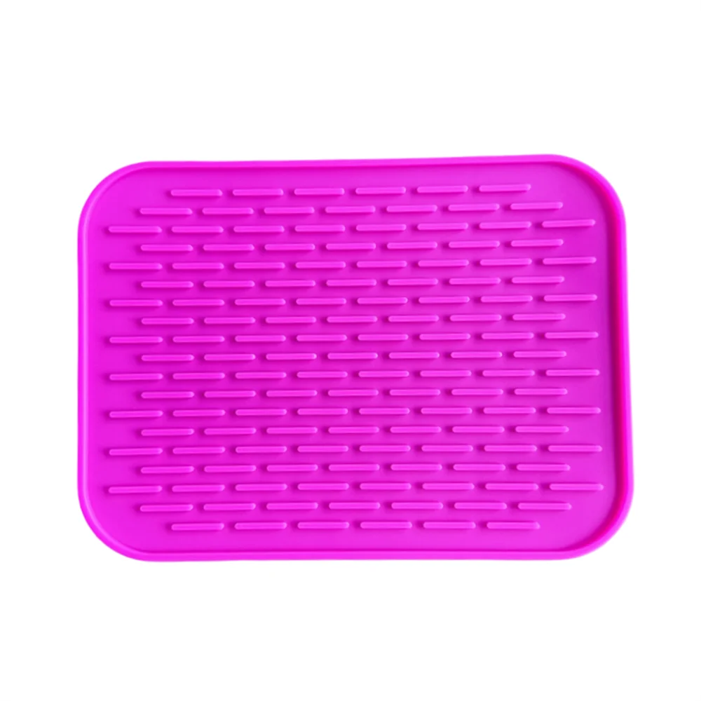 Soporte para ollas de silicona Flexible y duradero, posavasos para vajilla, soporte para ollas, almohadilla caliente antideslizante resistente al calor, almohadilla aislante para vajilla