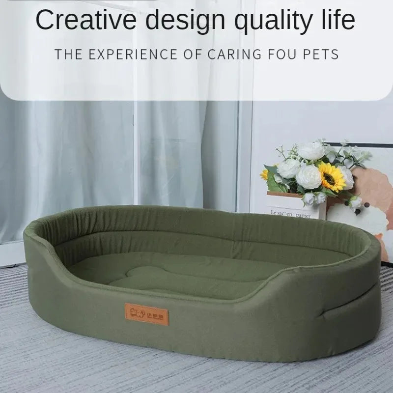 Cama y Cojín Esponjoso para Mascotas - Perros y Gatos