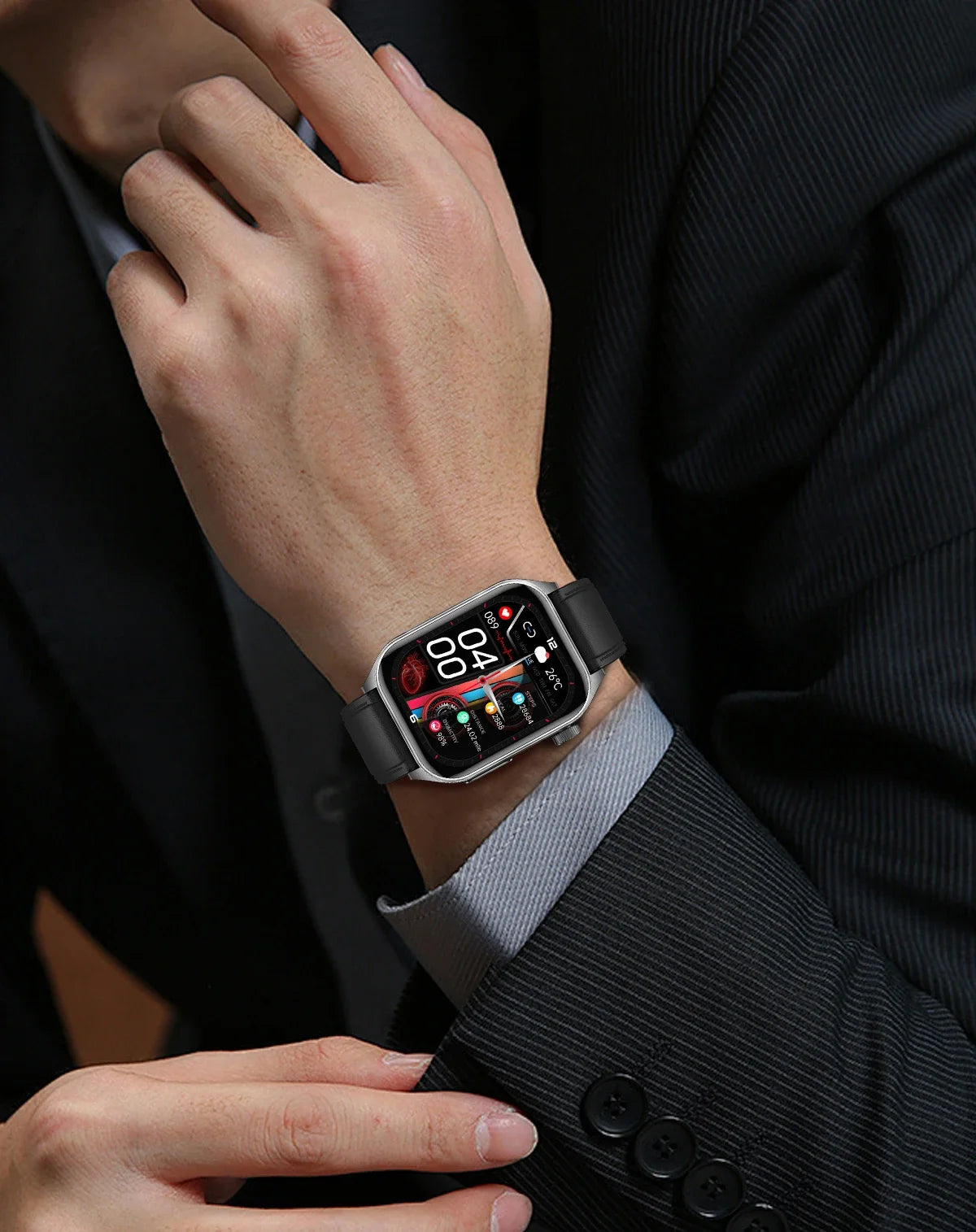 Reloj Inteligente Terapia Láser ECG Salud