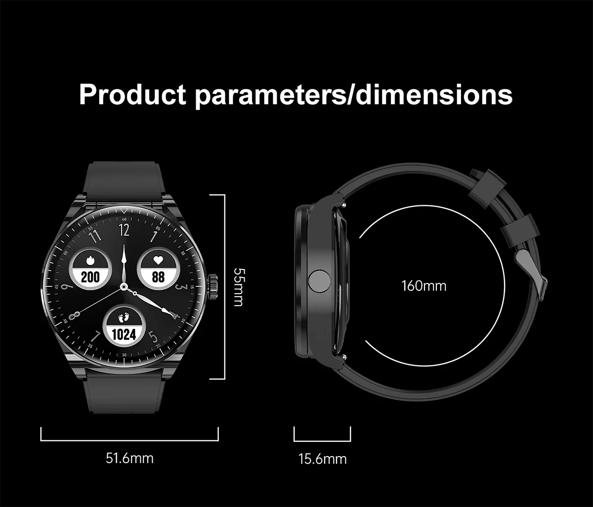 Reloj inteligente TWS con auriculares para hombre y mujer, función NFC, rastreador deportivo, Monitor de ritmo cardíaco, reducción de ruido, reloj inteligente