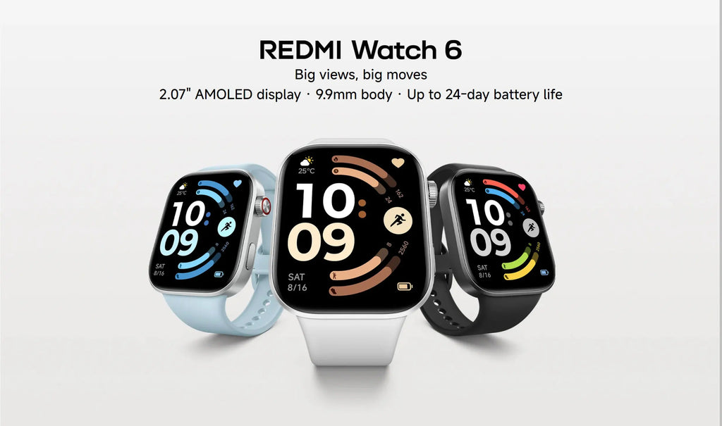 Redmi Watch 6 Smartwatch AMOLED 150 Modos
