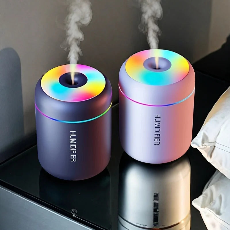Humidificador Difusor Aromático con Luz de Ambiente