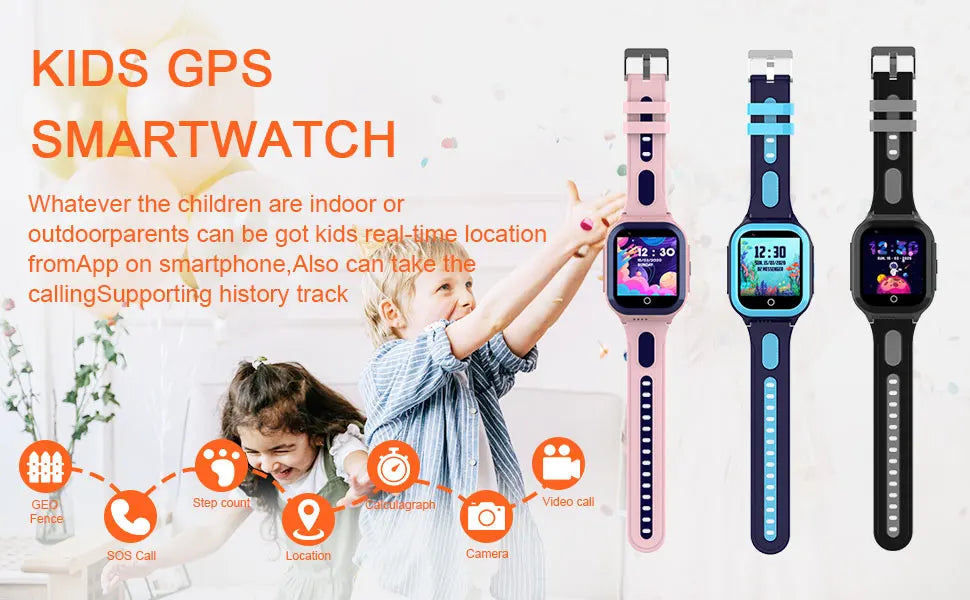 Wonlex KT24S Reloj Inteligente Niños GPS 4G