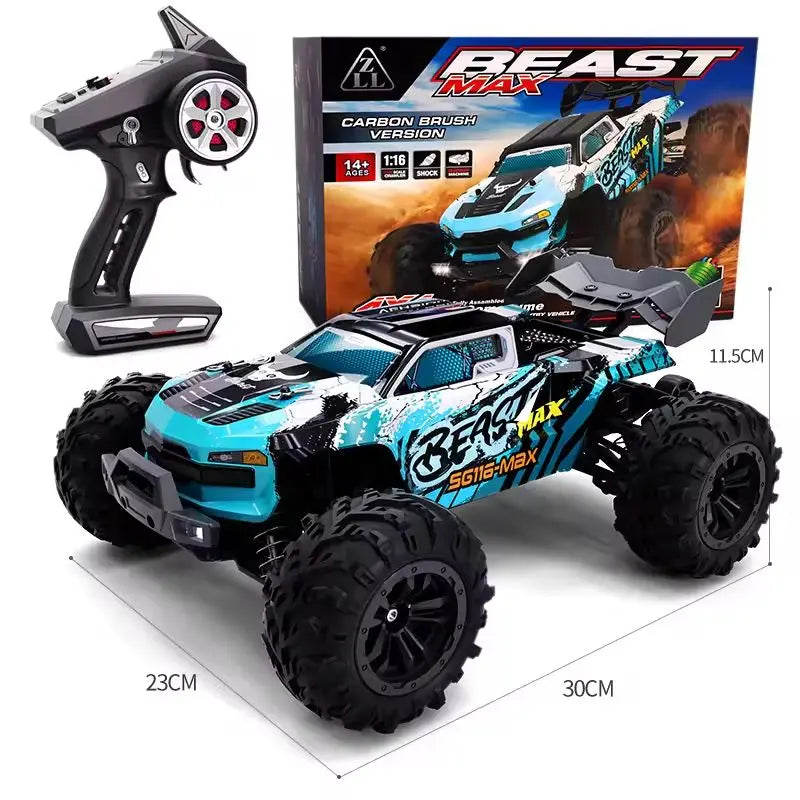 Auto RC Alta Velocidad SG116MAX 80KM/H 4WD Todoterreno 1:16