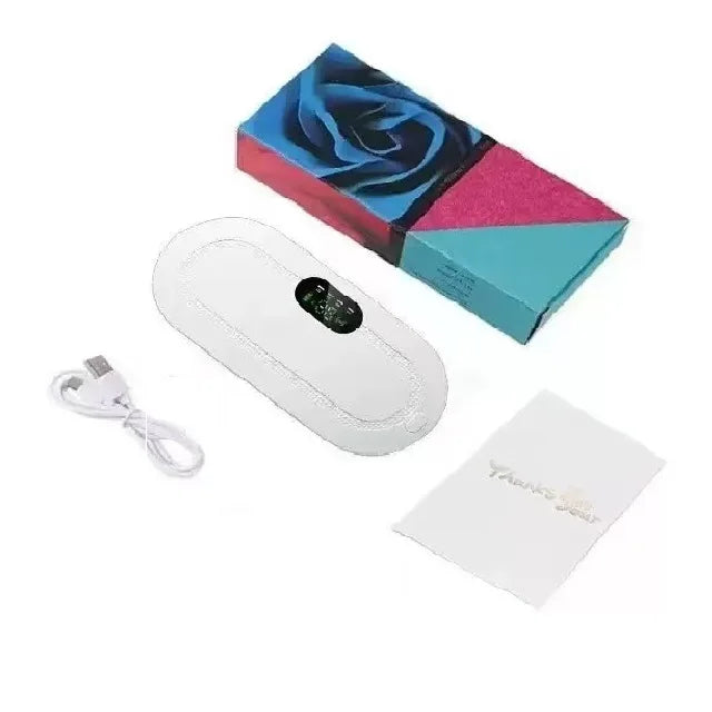 Cinturón de palacio de masaje calentado portátil, dispositivo de cintura de calefacción inteligente para niñas, período Menstrual, tía