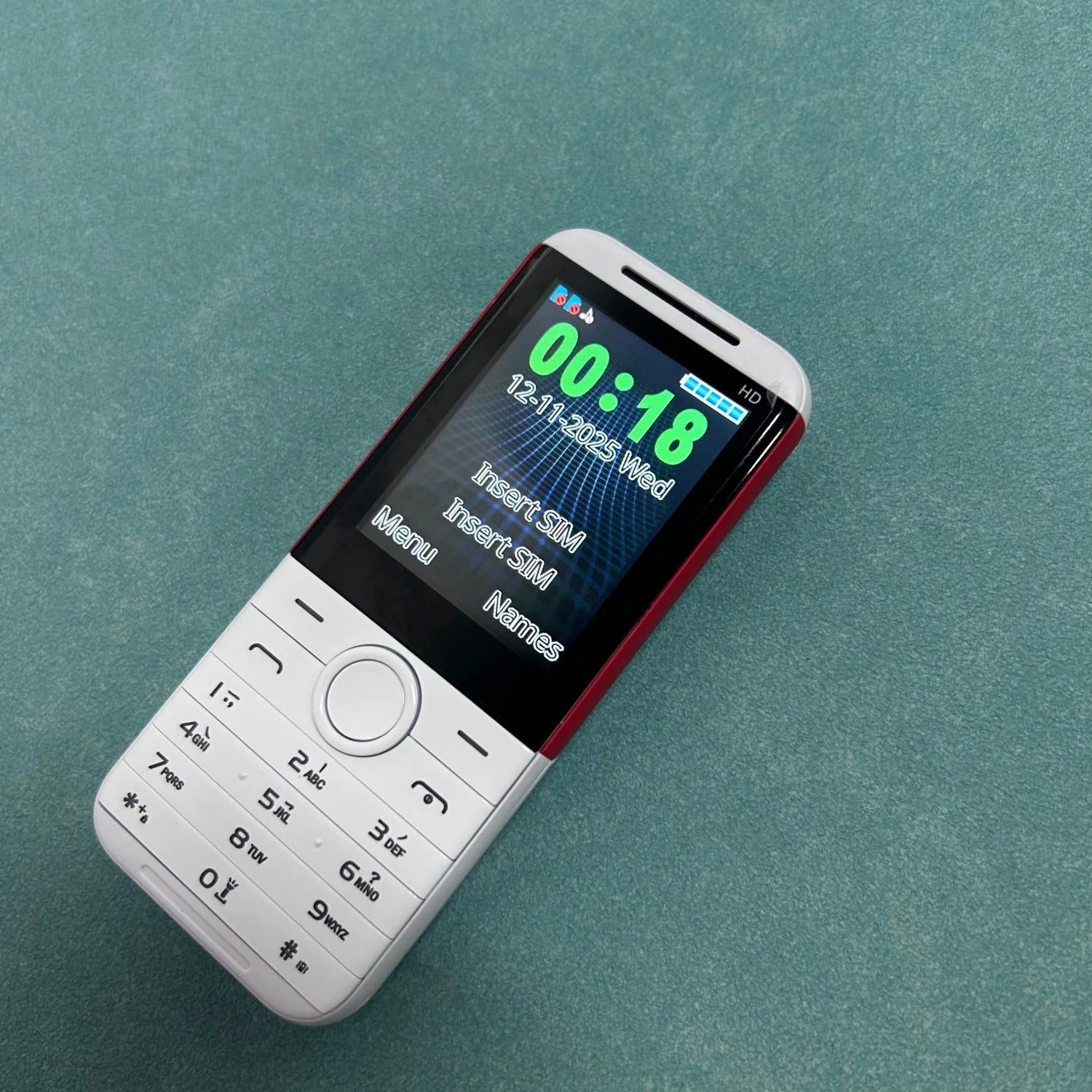 Nuevo Teléfono Celular HOSWN H29 4G con Pantalla de 2.8 Pulgadas, LTE, Doble SIM, 6800mAh, Altavoz Potente y Linterna