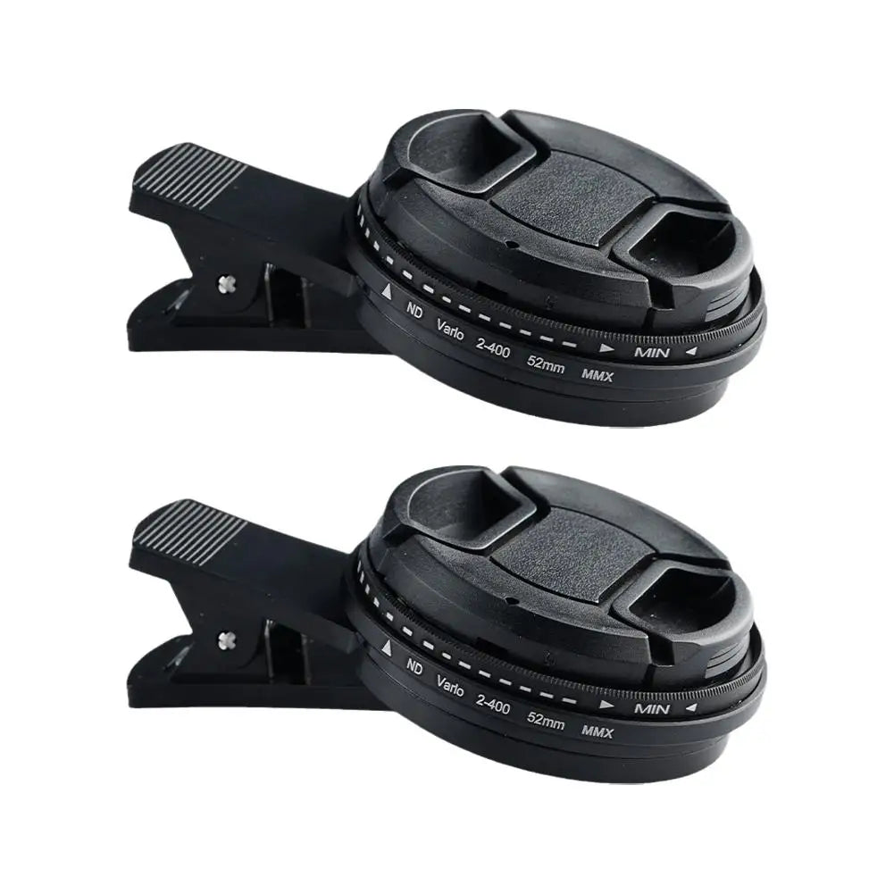 Filtro CPL y ND Ajustable para Teléfono Clip Universal 37/52mm