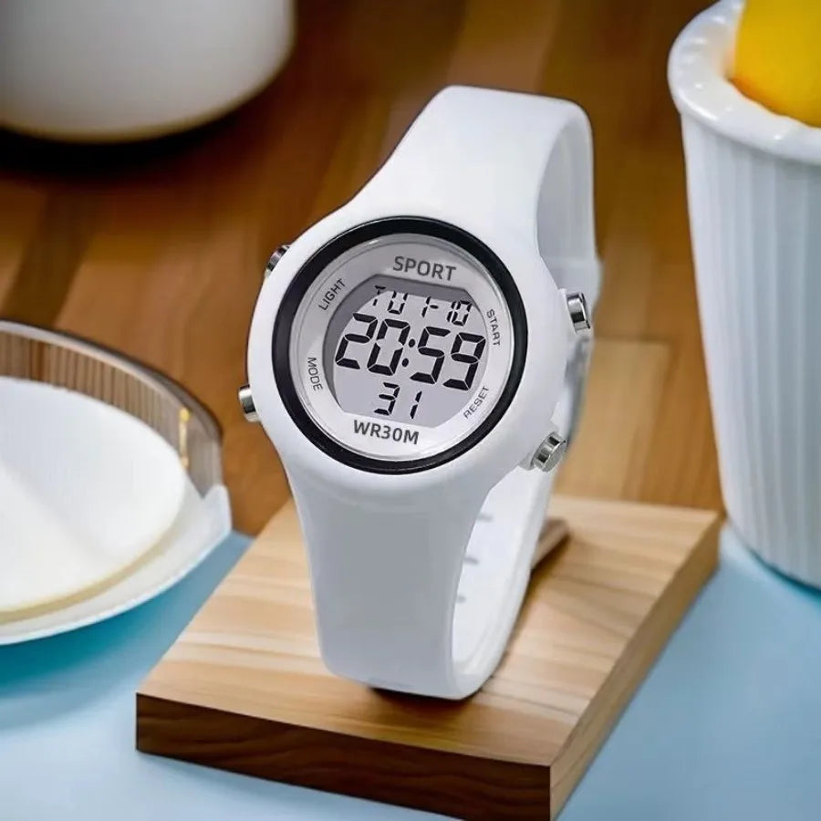 Reloj Multifunción Deportivo Luminoso para Niños