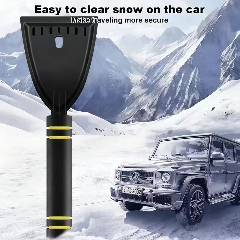 Rascador de hielo para coche, pala para quitar nieve, parabrisas de invierno, ventana, herramienta de raspado para limpieza de nieve, rompedor de hielo automático, pala para nieve
