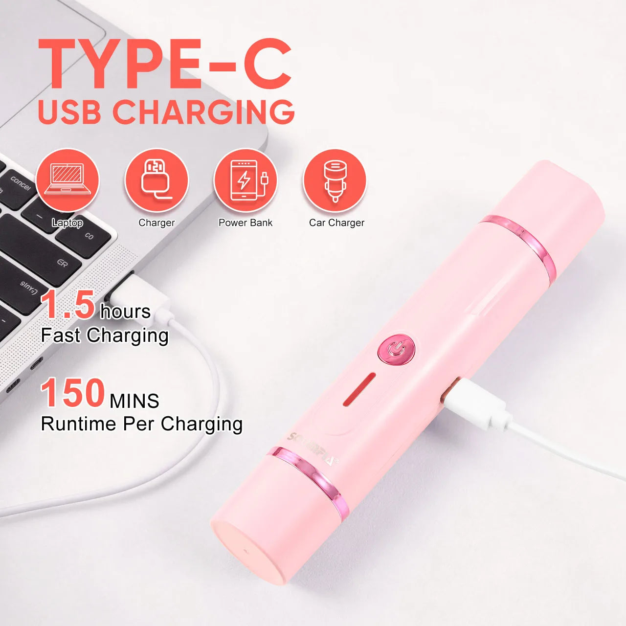 Recortadora de vello para mujer, afeitadora eléctrica de doble cabezal, diseño 2 en 1, depiladora femenina para axilas, brazos, piernas, bikini, ingle, depiladora.
