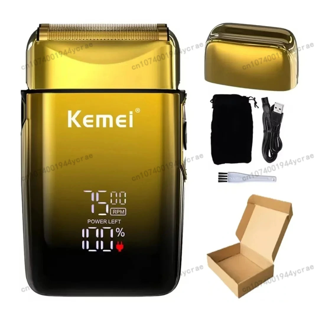 Cortadora de Pelo Inalámbrica Recargable para Hombre, Modelos KM-5083, KM-1506, KM-TX10