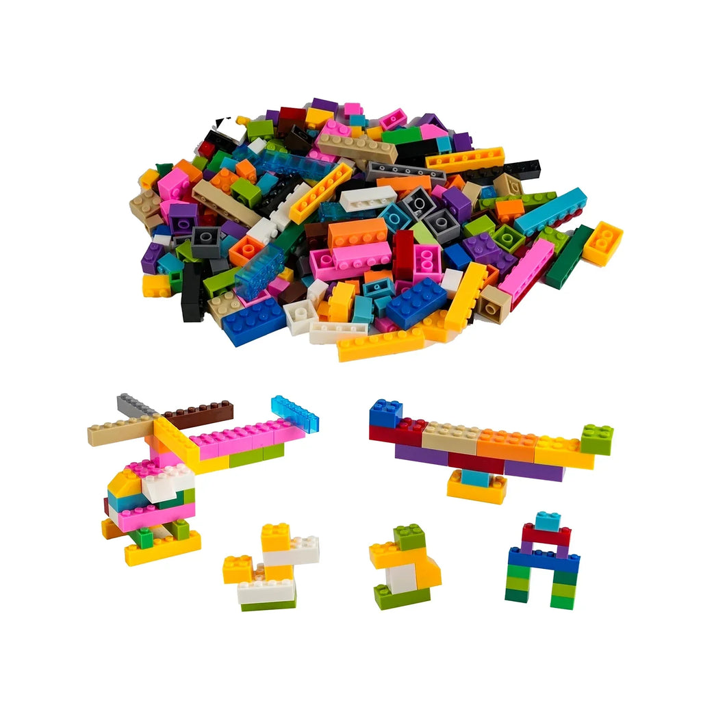 Creativo 125g/250g DIY bloques de construcción coloridos conjunto a granel montaje clásico educativo pequeños ladrillos de pellets juguetes para niños regalos